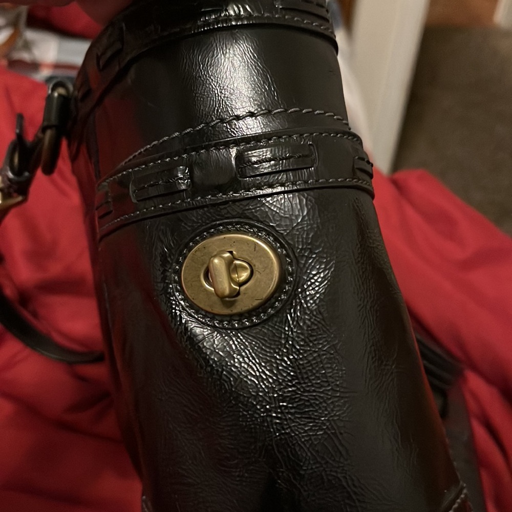 Black coach Bag leather - Picture 5 of 11